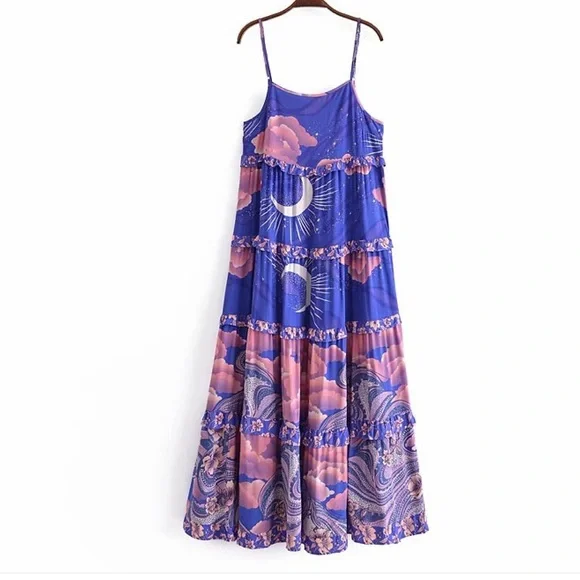 SSOLD OUT ❌❌❌⭐️Spell “style “ *Luna Dress - Picture 2 of 12